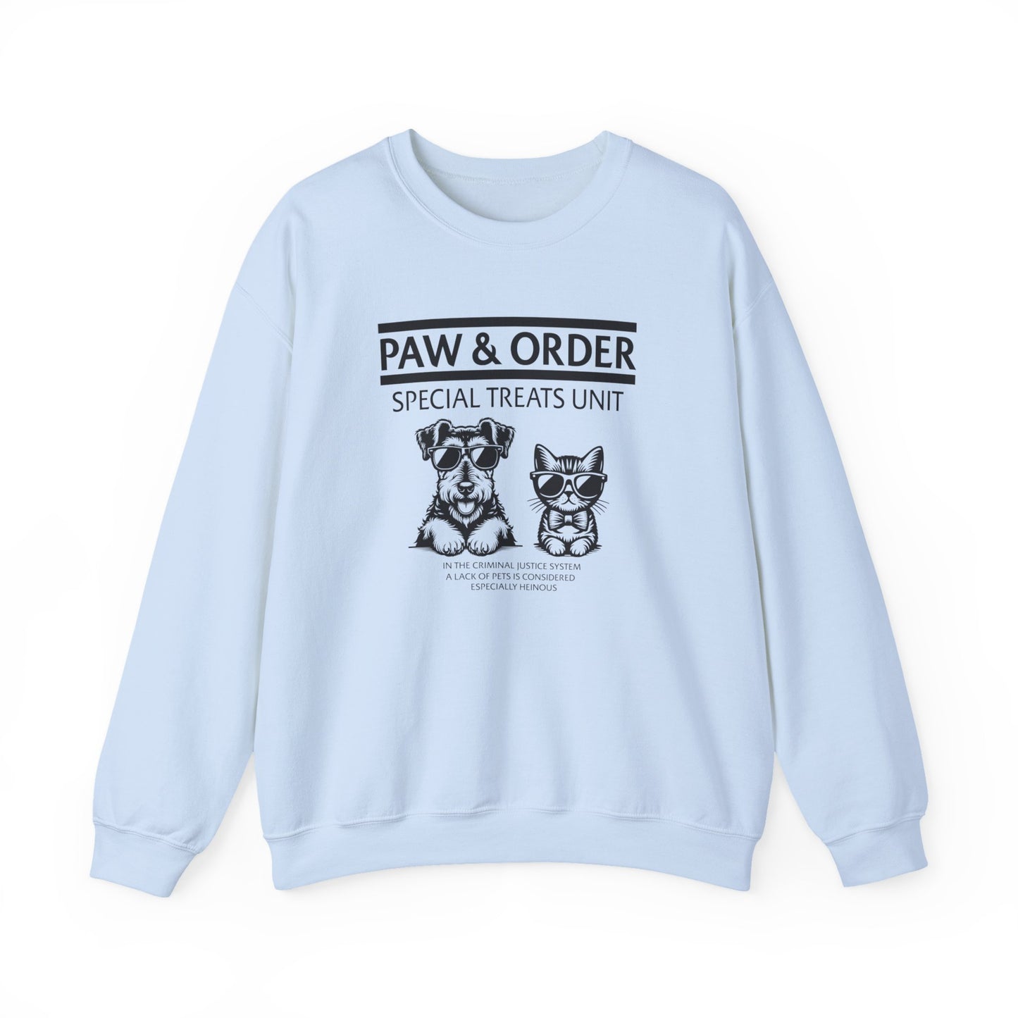 Paw and Order Crewneck Sweatshirt