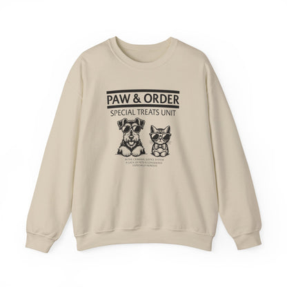 Paw and Order Crewneck Sweatshirt