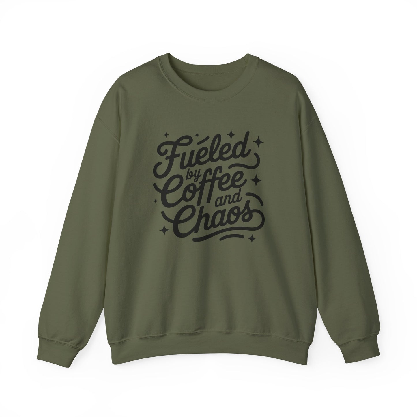 Fueled By Coffee and Coffee Crewneck Sweatshirt