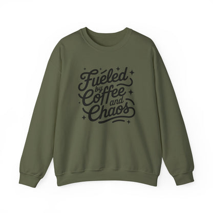 Fueled By Coffee and Coffee Crewneck Sweatshirt
