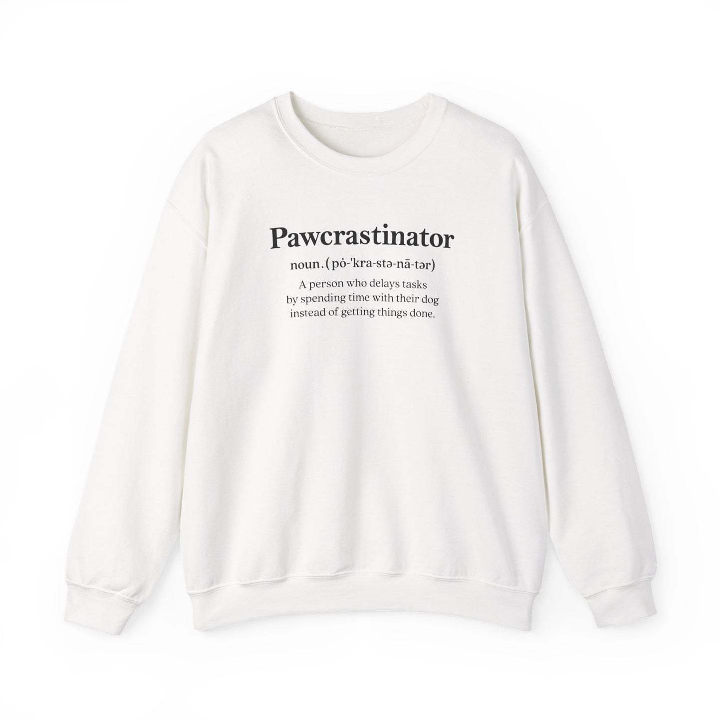 Pawcrastinator Crewneck Sweatshirt