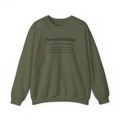 Pawcrastinator Crewneck Sweatshirt