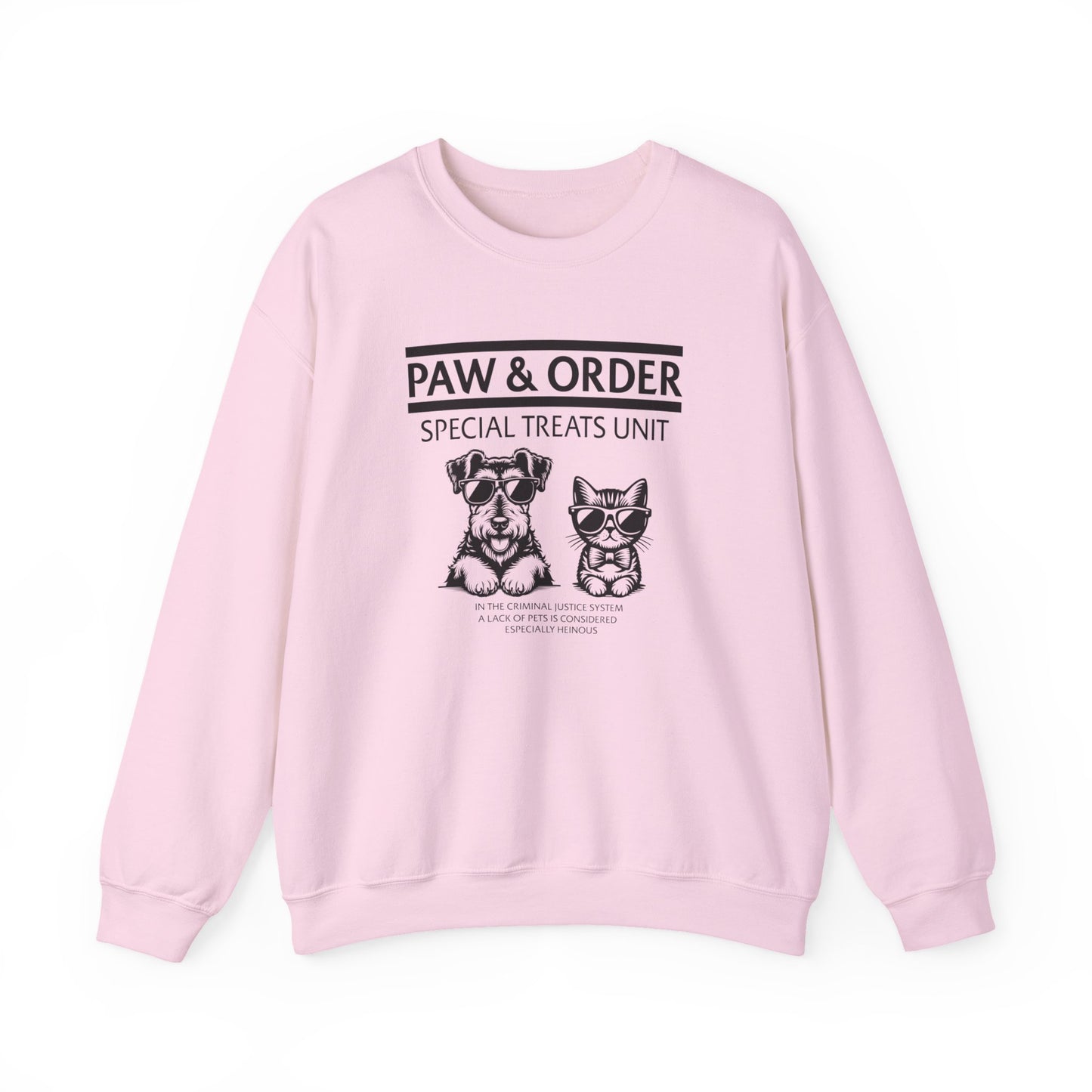 Paw and Order Crewneck Sweatshirt