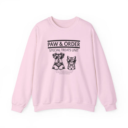 Paw and Order Crewneck Sweatshirt