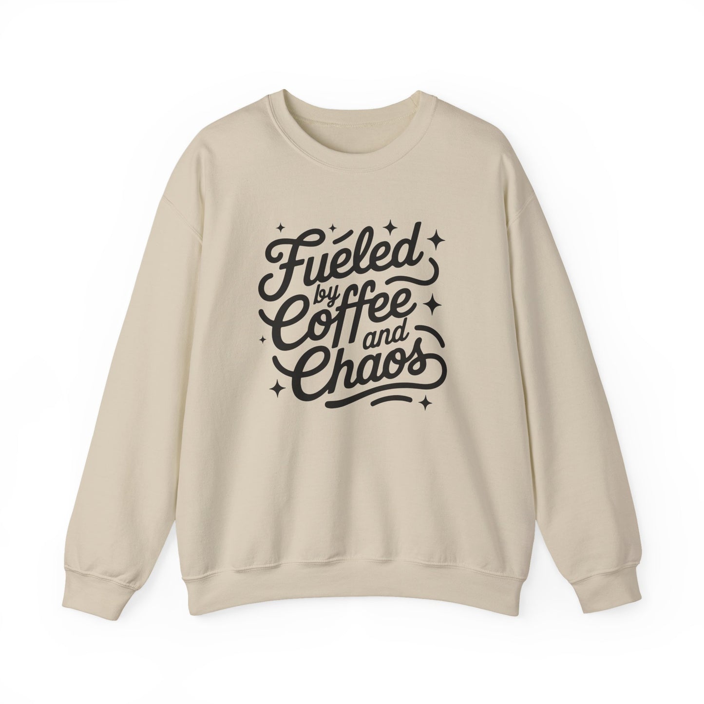 Fueled By Coffee and Coffee Crewneck Sweatshirt