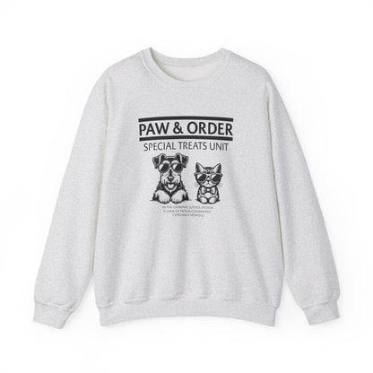 Paw and Order Crewneck Sweatshirt