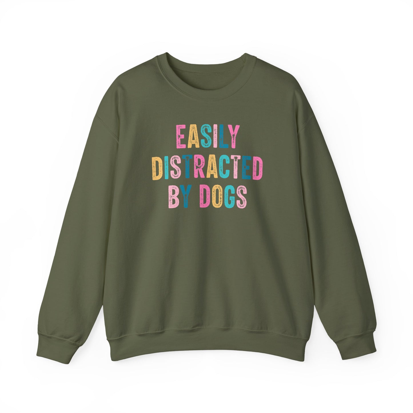 Easily Distracted By Dogs™ Crewneck Sweatshirt