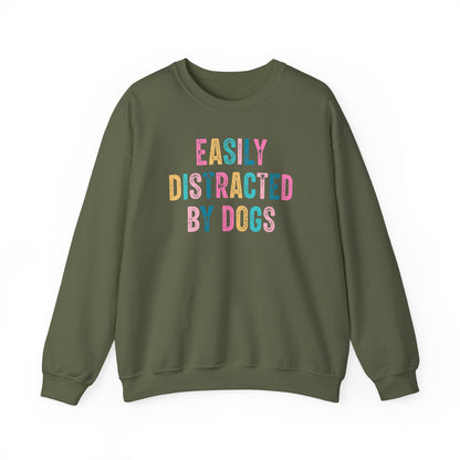 Easily Distracted By Dogs™ Crewneck Sweatshirt