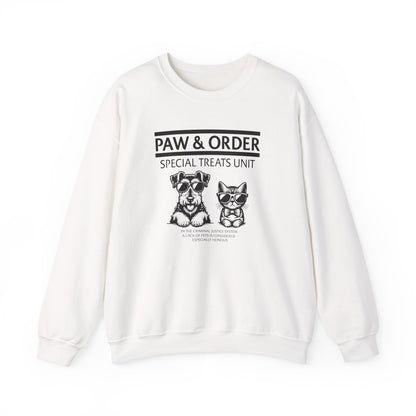 Paw and Order Crewneck Sweatshirt