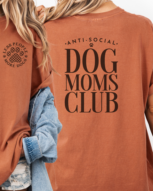 Anti-Social Dog Mom T-shirt