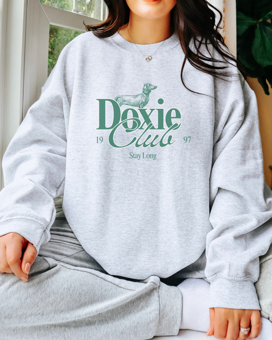 Doxie Social Club Crewneck Sweatshirt